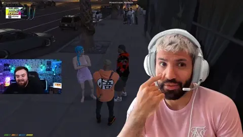 Ibai Llanos y el Kun Ag&uuml;ero en Marbella Vice