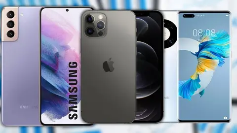Samsung Galaxy S21 - iPhone 12 - Huawei Mate 40 Pro