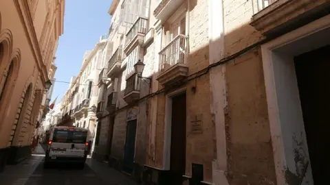 La calle Zaragoza, en C&aacute;diz