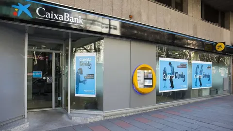 Una sucursal de CaixaBank