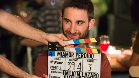 Dani Rovira en el rodaje de Mi amor perdido