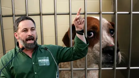 Santiago Abascal Vox perros