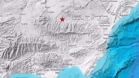 Terremoto en la provincia de Almer&iacute;a