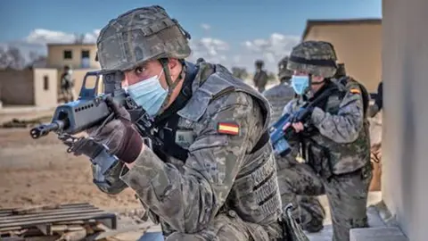 Militares del ej&eacute;rcito de Espa&ntilde;a