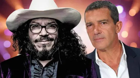 Raimundo Amador y Antonio Banderas