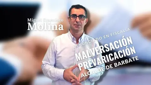 Miguel francisco Molina Denunciado en Fiscal&iacute;a