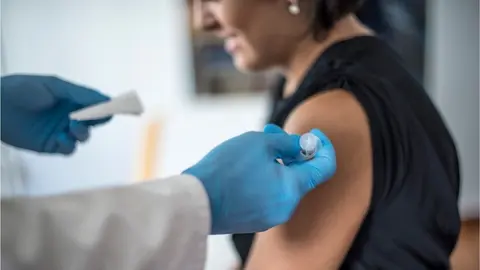 Vacuna Covid-19 mujer