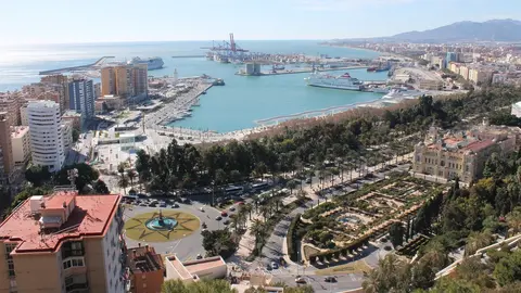 El puerto de M&aacute;laga
