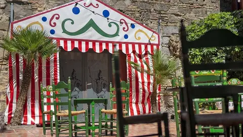 Decorado de Feria de los patios de Bereber | Foto de Danny JCelis