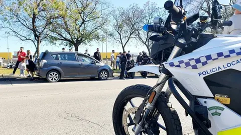 Aglomeraci&oacute;n de personas y multas por la motorada en las calles de Jerez