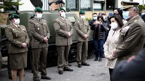 Visita de la ministra Margarita Robles a Navarra