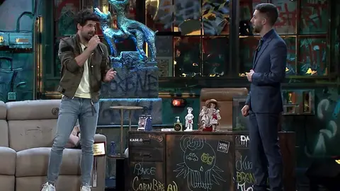 Miguel &Aacute;ngel Mu&ntilde;oz y David Broncano en La Resistencia