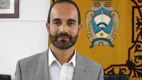 El alcalde de Carboneras, Jos&eacute; Luis Am&eacute;rigo