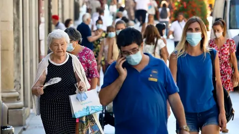 Aglomeraciones mascarillas