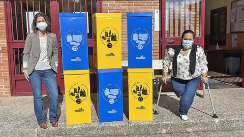 Papeleras de reciclaje en todos los colegios de Antequera