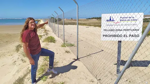 Pacopelo denuncia que el vallado del espig&oacute;n de Valdelagrana no tiene licencia 