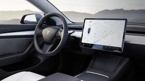 Interior del Tesla 3