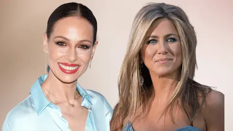 Eva Gonz&aacute;lez y Jennifer Aniston