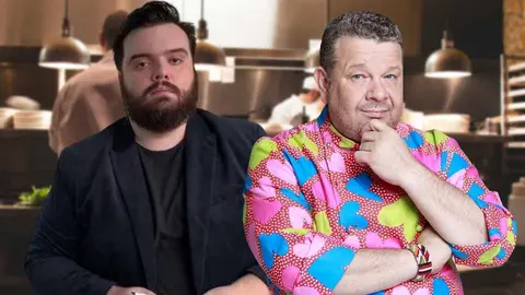 Ibai Llanos y Alberto Chicote