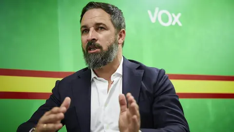 Santiago Abascal, l&iacute;der de Vox