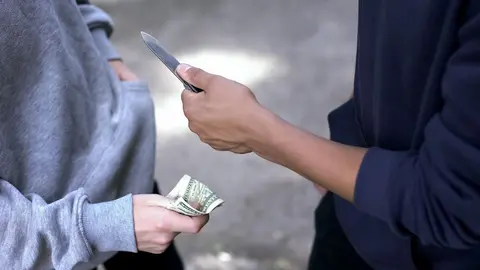 Robo con arma blanca