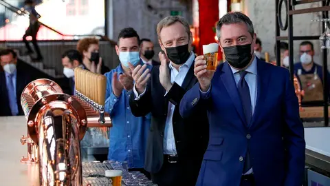 La antigua planta de Cruzcampo en Sevilla, nuevo centro cultural de la cerveza