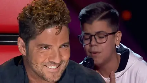 Samuel Mart&iacute;n eb las Audiciones a ciegas de La Voz Kids