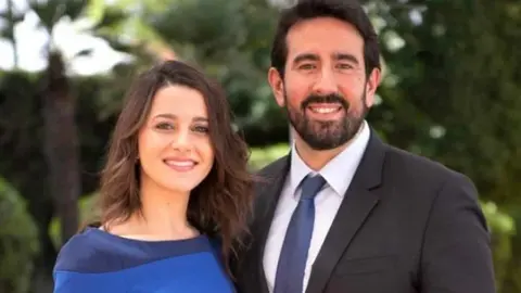 In&eacute;s Arrimadas y su marido