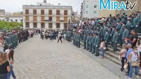 Despedida en la Catedral de Jerez al Guardia Civil Agust&iacute;n C&aacute;rdenas