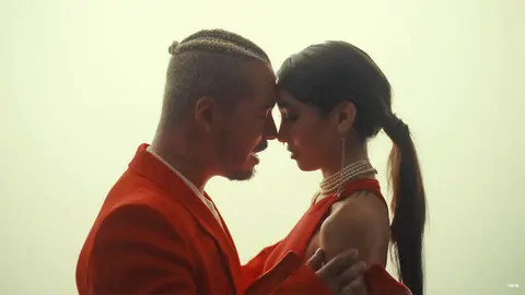 J. Balvin y Maria Becerra