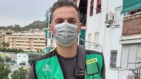 Vendedor de la ONCE en M&aacute;laga