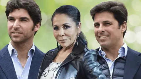 Cayetano Rivera, Isabel Pantoja y Fran Rivera