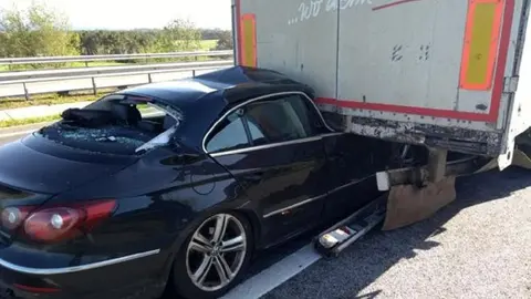 Accidente de tr&aacute;fico en Andaluc&iacute;a