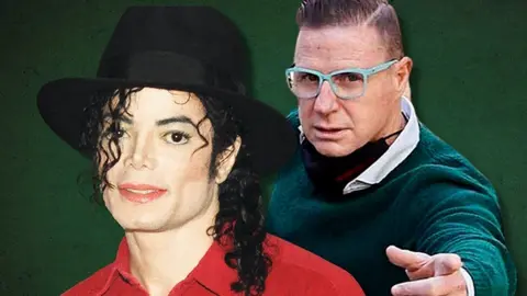 Jorge Cadaval y Michael Jackson / El Mira