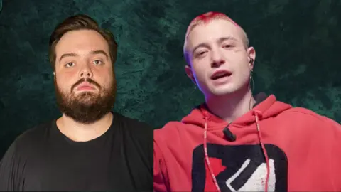 Ibai Llano y Gabriel Cachi