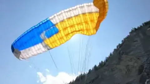 Vuelo en parapente