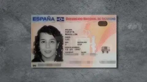 Luz Cuesta Mogoll&oacute;n DNI / El Mira