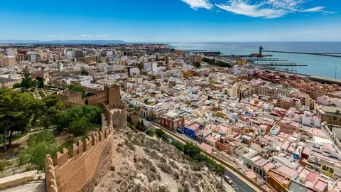 Vista a&eacute;rea de Almer&iacute;a