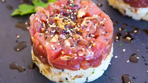 Tartar de at&uacute;n