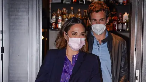 Tamara Falc&oacute; con su novio