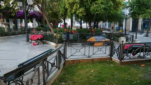 Acampada plaza de Candelaria