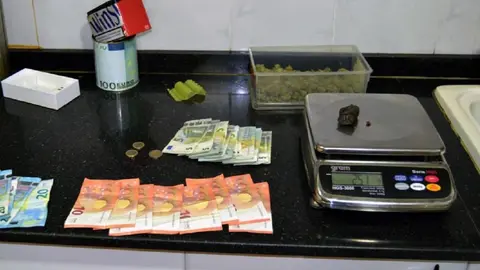 Venta de droga quiosco