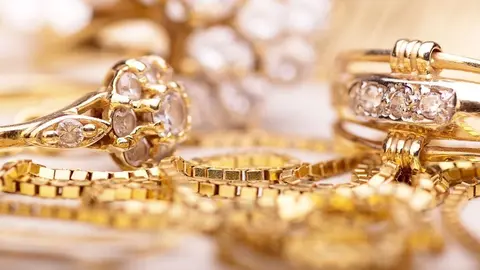 Joyas de oro y diamantes