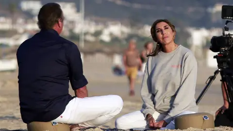 Paz Padilla y Bert&iacute;n Osborne