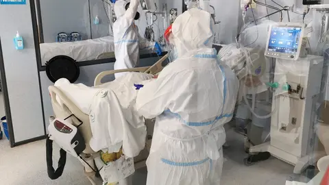 Hospitalizados por Coronavirus en Andaluc&iacute;a