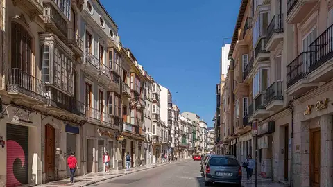 Calle Carreter&iacute;a, en M&aacute;laga capital