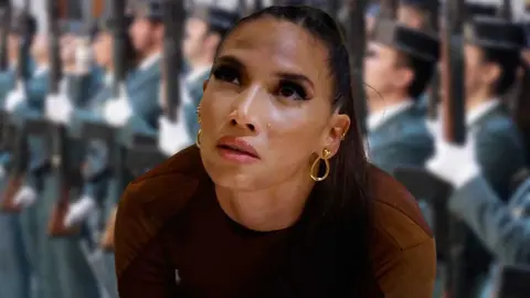 India Mart&iacute;nez canta a la Guardia Civil