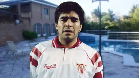 As&iacute; es el espectacular chalet de Maradona en Sevilla