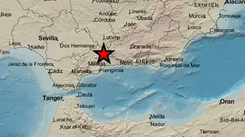 Terremoto en Antequera