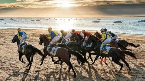 Carreras de caballos en Sanl&uacute;car